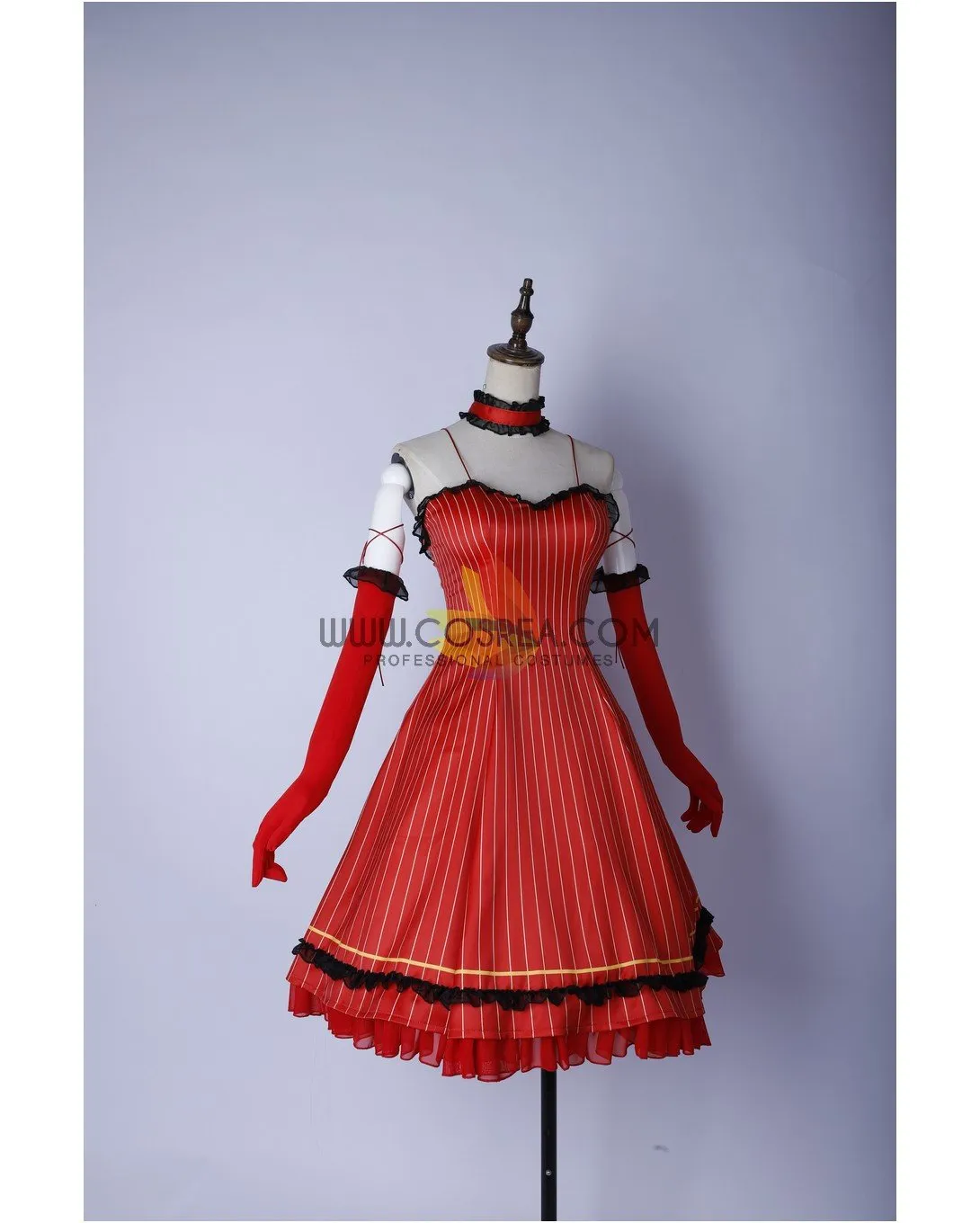 Shining Nikki Lilith Red Dress Cosplay Costume