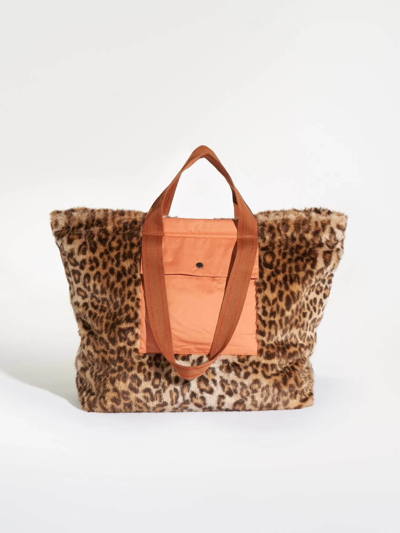 SHOPPER ECO FUR LEOPARD PRINT