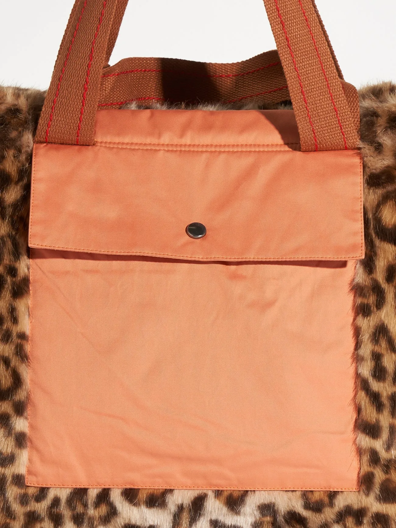 SHOPPER ECO FUR LEOPARD PRINT