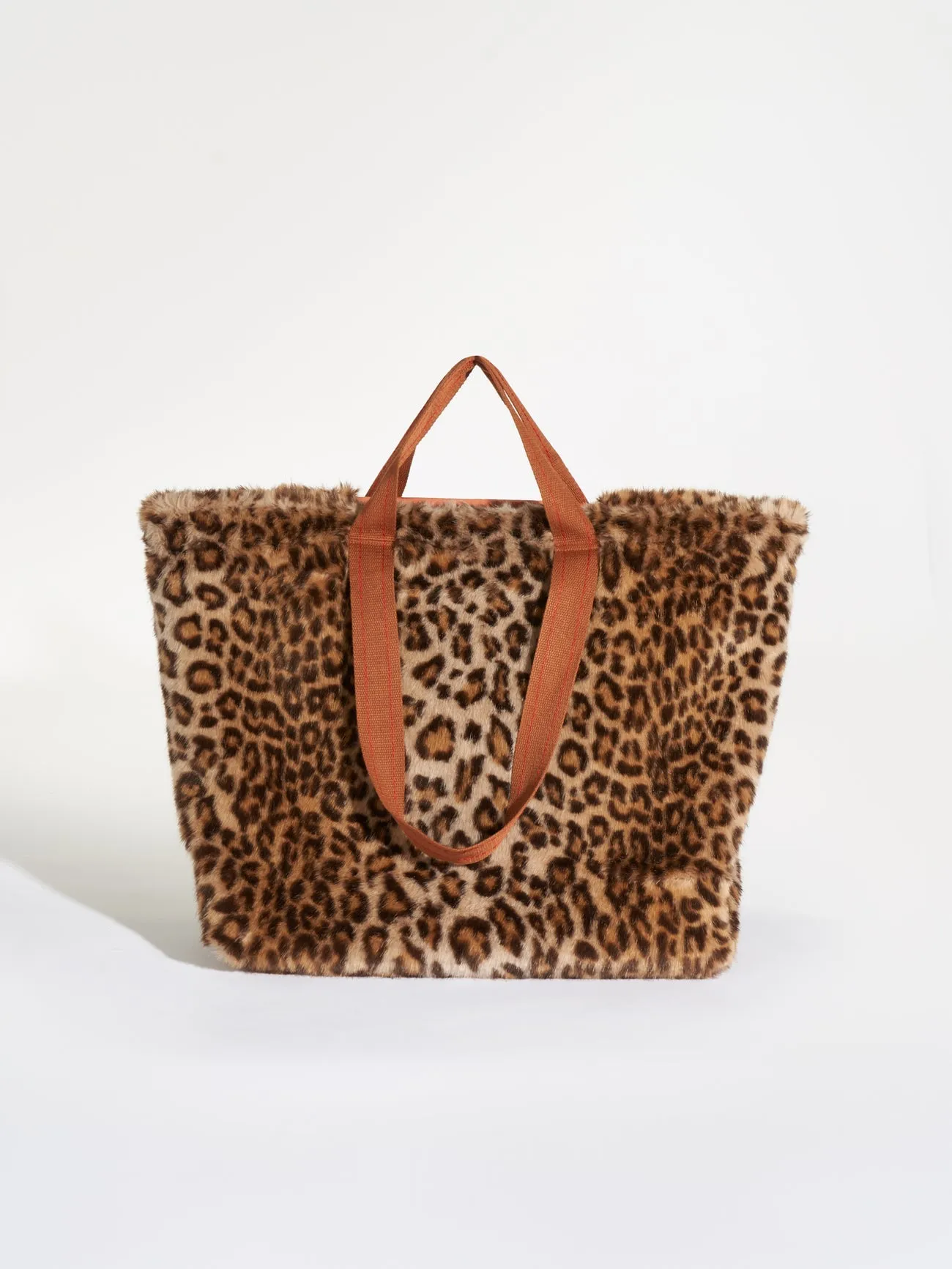 SHOPPER ECO FUR LEOPARD PRINT