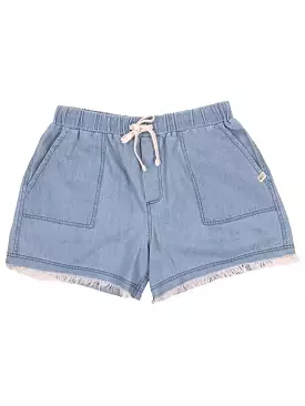 Simply Southern Chambray Shorts