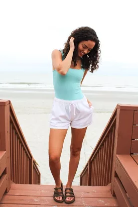 Simply Southern Everyday Shorts in White