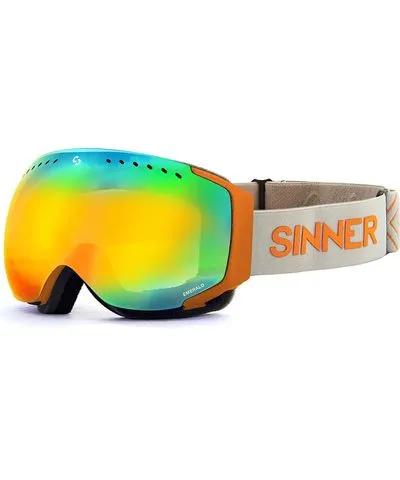 Sinner Emerald SIGO-193-60-18 Men's Sunglasses Orange