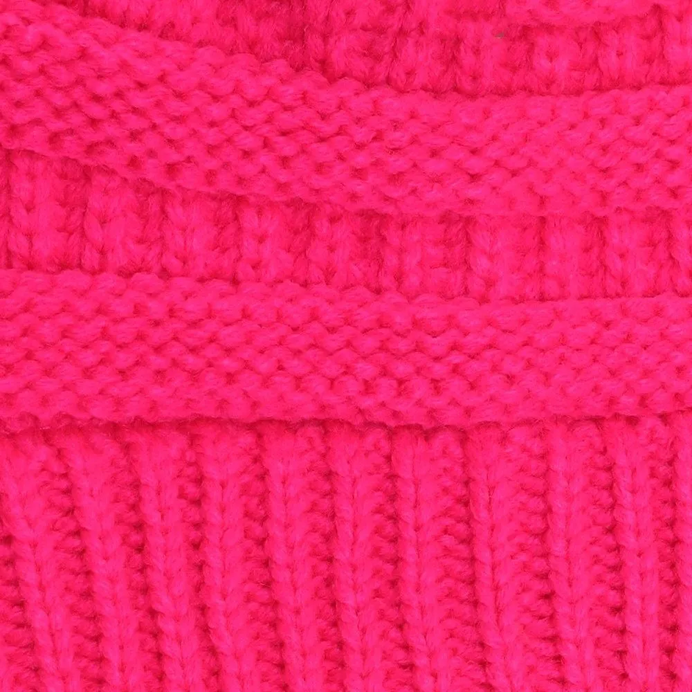 Starfire Fur Pom CC Beanie