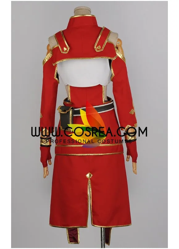 Sword Art Online Silica Battle Cosplay Costume