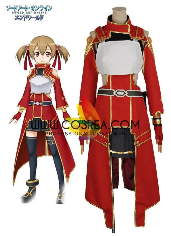 Sword Art Online Silica Battle Cosplay Costume