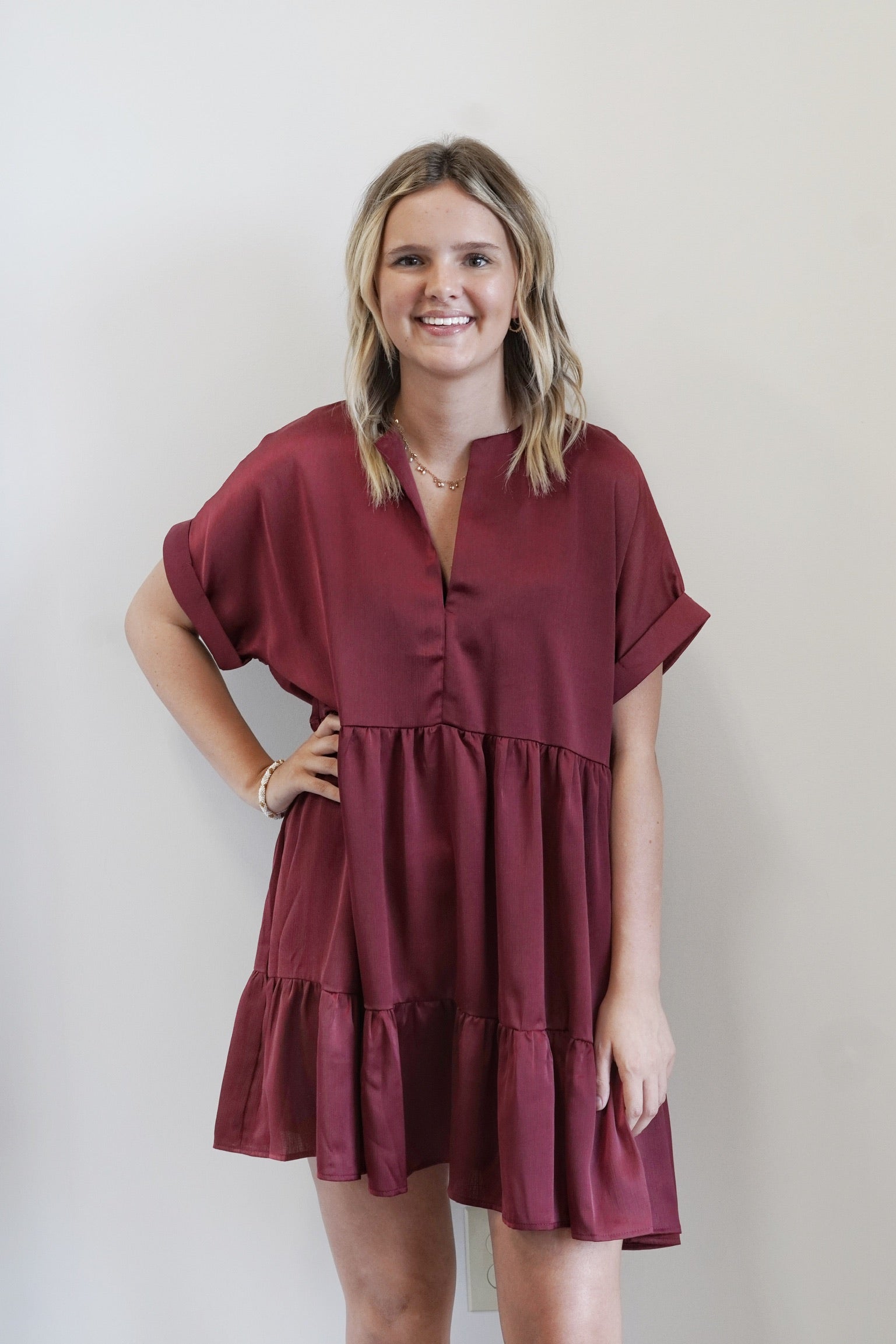 Teresa Tiered Ruffle Dress