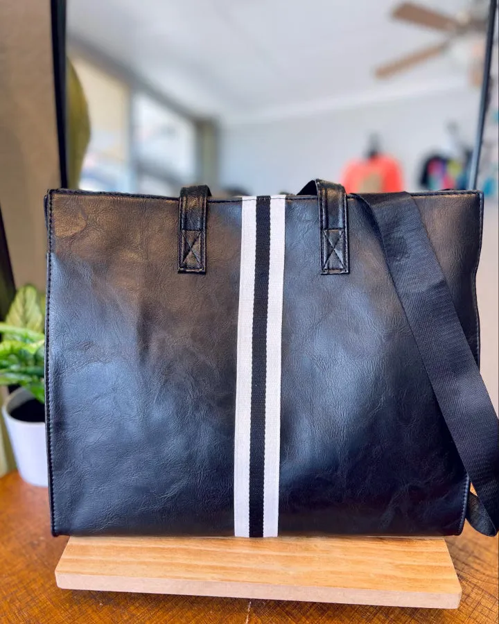 The Nicole Black Tote