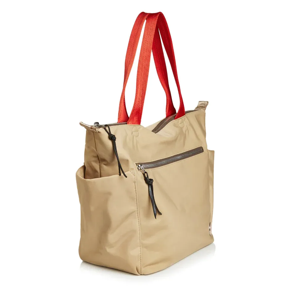 Tillie Medium Tote Khaki