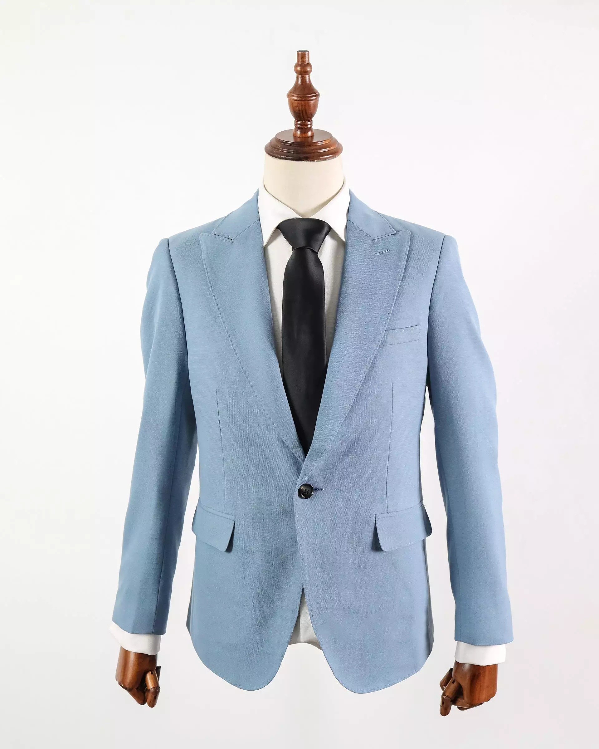 Tomaz BB028-3 Single Breasted Blazer (Blue)