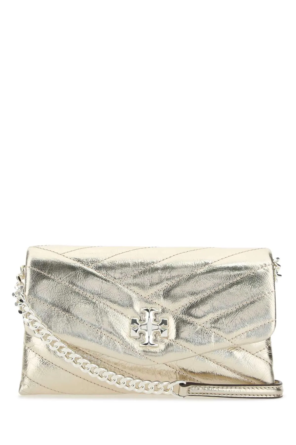 Tory Burch Kira Chevron Metallic Crossbody Bag