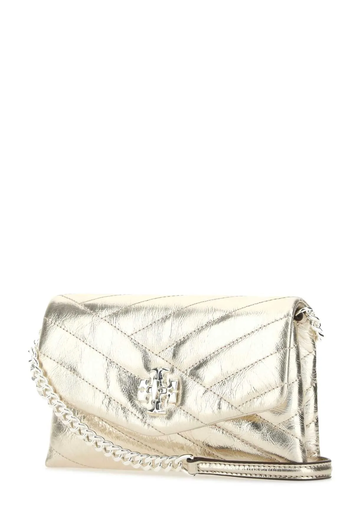 Tory Burch Kira Chevron Metallic Crossbody Bag