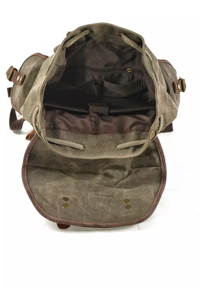 Twenty Eight Shoes VANSA Vintage Wax Canvas Backpacks VBM-Bp9508