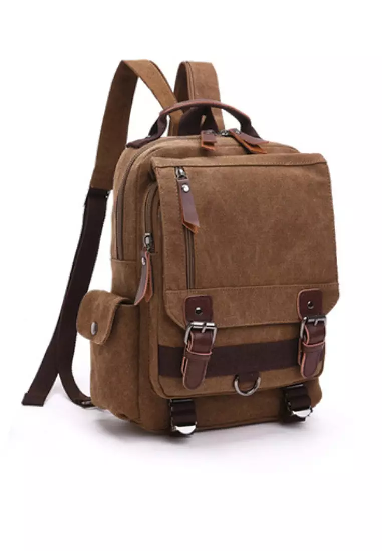 Twenty Eight Shoes VANSA Vintage Wax Canvas Backpacks VBU-Bp85961