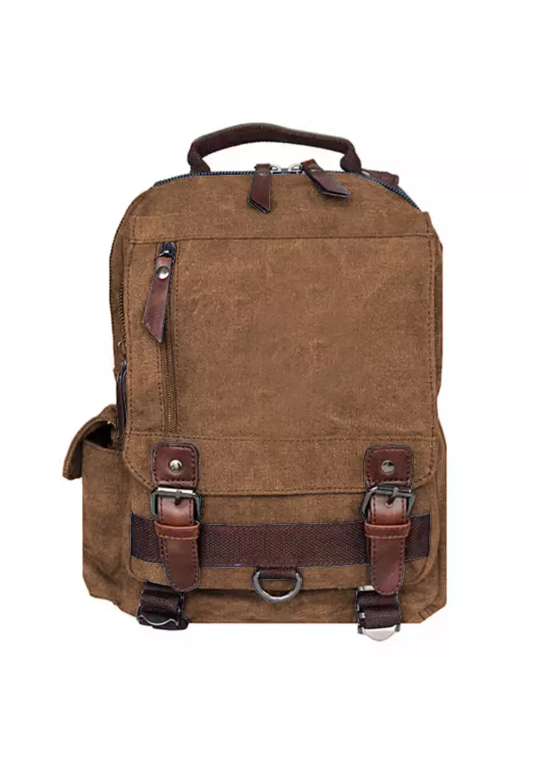 Twenty Eight Shoes VANSA Vintage Wax Canvas Backpacks VBU-Bp85961