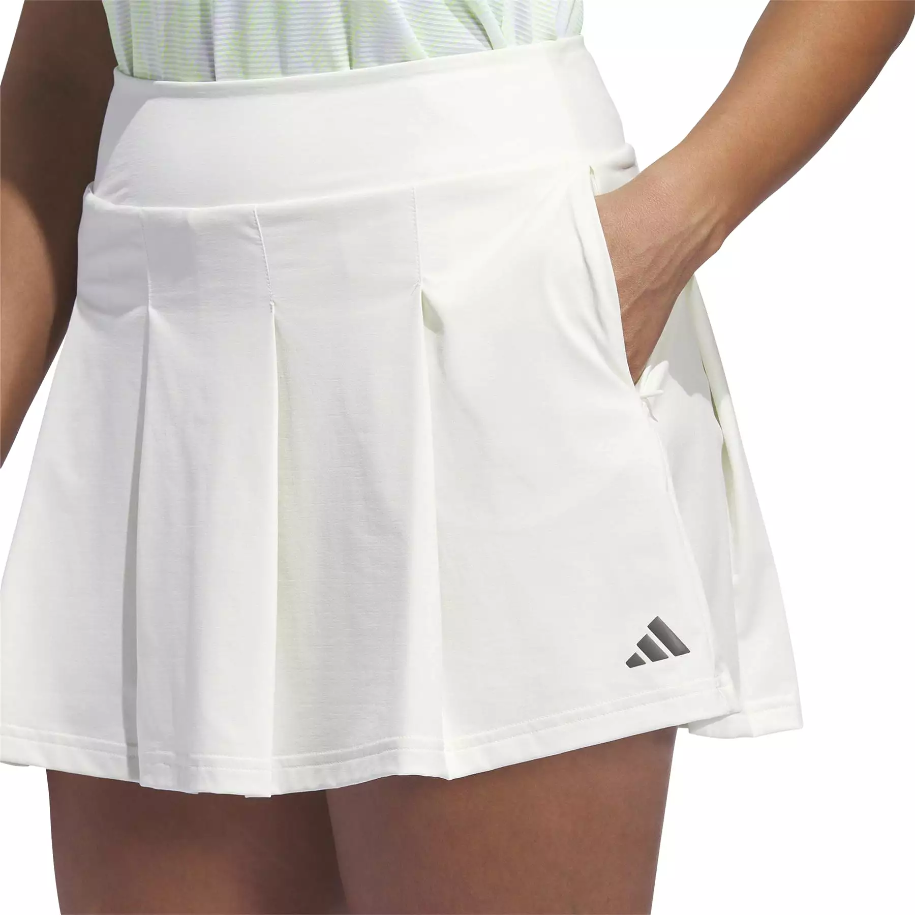 Womens Ultimate365 Tour Pleated Skort Ivory - SS24